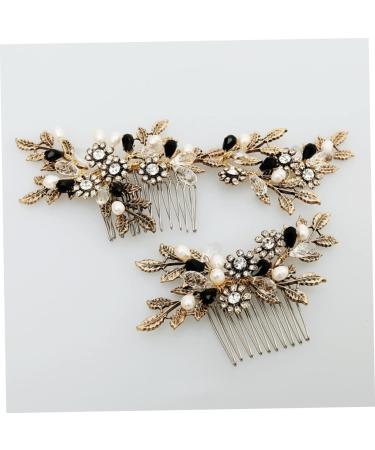 DOITOOL 1pc Bridal Accessories Rhinestone Comb Wedding Hair Comb Pearl Hair Clips Crystal Hair Comb Pearl Clips for Hair Bridal Hair Comb Wedding Hair Clips Bride Hair Accessories Fashion - Buy Online on GoSupps.com