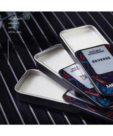 Solid Perfume Set Personal Fragrance All Natural Craftsmanship for Men Travel Friendly with Sliding Jar Series Black - Buy Online on GoSupps.com