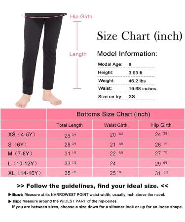 Mancyfit Girls' Thermal Fleece-Lined Leggings - Black, X-Large - Buy Online on GoSupps.com