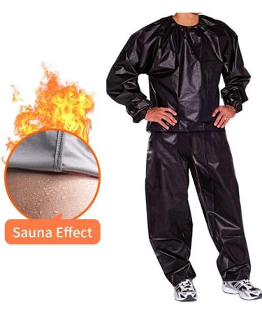 Urisgo Sauna Suit for Sweat Fitness | PVC Tear-Resistant Full Body Training Suit for Men & Women - International Shipping - Buy Online on GoSupps.com