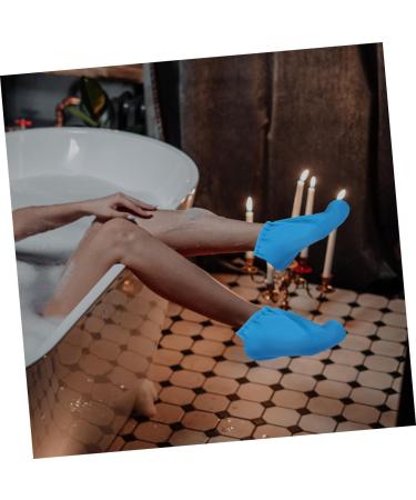 Healeved 1paire Couvre Cire De Paraffine Pour Soins Des Accessoires De Beaut Chauffants Et Hydratants Professionnelle Pour P dicure 30x23cm bleu - Buy Online on GoSupps.com