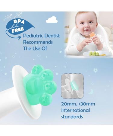 Okonkn Bite Tube Baby - BPA-Free Silicone Dental Aid & Teething Ring Set (5 Pieces) - Soothing Support for Baby s Teeth - Violet Root Design - Buy Online on GoSupps.com