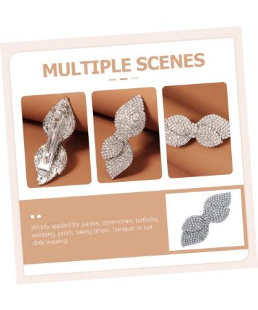 FRCOLOR bangs side clip women hair clips girls barrette girls hair accessory hair barrettes for women girls hairpins hair accessories for girls women hairpin spring clip bride sweet alloy - Buy Online on GoSupps.com