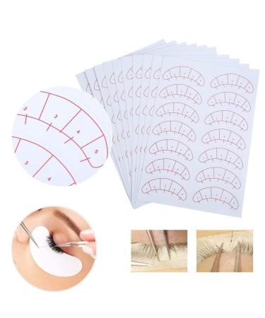 40 Pieces Eyelash Extension Adhesive Stickers - Isolation Positioning Pads for Professional Training - Buy Online on GoSupps.com