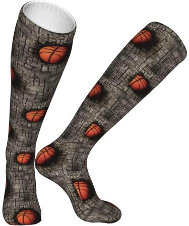 Basketball Compression Socks for Men & Women | 15-20 mmHg Support for Running & Cycling - Buy Online on GoSupps.com