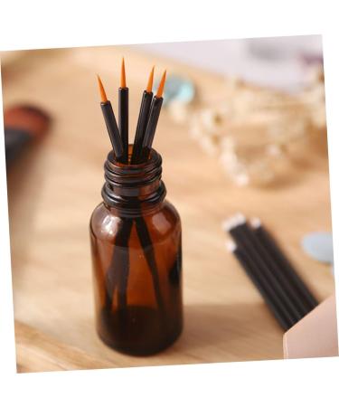 VINTORKY 100pcs Disposable Eyeliner Brush Eyeshadow Makeup Tools Lip Black Artificial Fiber - Buy Online on GoSupps.com