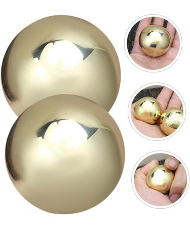 Ganazono Copper Health Balls - Baoding Massage & Meditation Balls for Finger Fitness & Body Relaxation - Buy Online on GoSupps.com