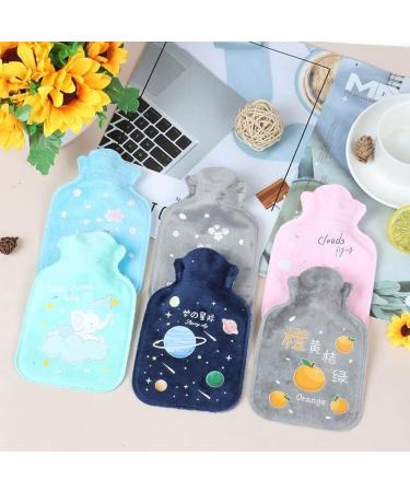 MAIES Cute Cartoon Hot Water Bottle - Large Plush Cloth Rubber Bag for Safe Warmth & Relaxation | International Shipping - Buy Online on GoSupps.com