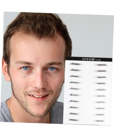 FOMIYES 2 Pairs Hair Supplies Waterproof Makeup Eyebrows Transfer Stickers Cosmetic Make up The Lazy Miss - Buy Online on GoSupps.com