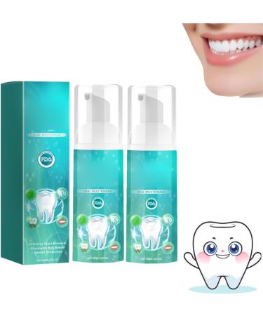 Smartsmile Mouthwash Smartsmile Oral Mouthwash Teeth Whitening Mouthwash Teeth Total Care Mouthwash Dental Mouthwash Foam Foam Toothpaste Teeth Whitening Helps With Fresh Breath (2 PCs)