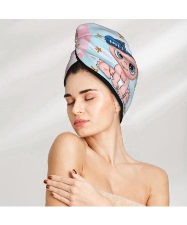 Microfiber Hair Towel Wrap for Boys & Girls - Super Absorbent Coral Velvet Quick Dry Cap for Long Curly & Thick Hair - Buy Online on GoSupps.com