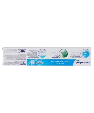 Buy Mentadent White System Crystal Gel 75ml | International Shipping | Whitening Toothpaste for a Brighter Smile - Buy Online on GoSupps.com
