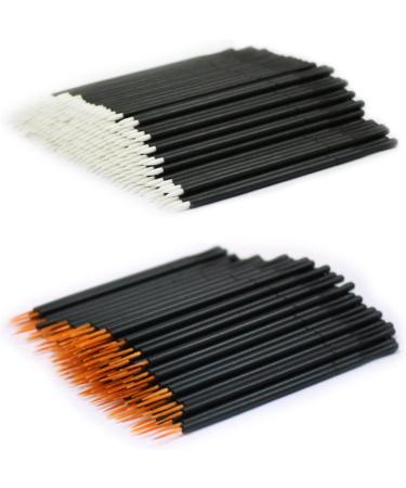 Mikinona Disposable Eyeliner Wands 100pcs Eyeliner Brush for Liner Makeup Gadgets Eye Makeup Tools Applicator Wand Disposable 10*0.5cm As Shown - Buy Online on GoSupps.com