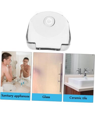 Plafope 2-Piece Razor Holder Organizer - Suction Wall Rack for Bathroom Accessories | Stylish Shaver Hanger & Storage Solution - Buy Online on GoSupps.com