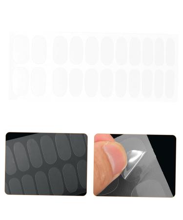 Beaupretty 6 Sheets Nail Patch Transparent Nail Polish Nail Art Stickers Clear Nail Polish Sheer Nail Polish Nail Kits Nail Sticker Gels Manicure Kit Polish Pops Nail Wraps Double Sided Tape - Buy Online on GoSupps.com