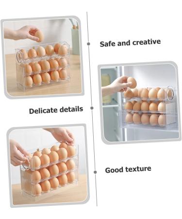 PRETYZOOM Egg Storage Box Eggs Egg Holder for Fridge Refrigerator Egg Rack Household Egg Holder Dog Tray - Buy Online on GoSupps.com