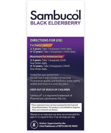 Sambucol for Kids 120ml - Immune Support & Natural Remedy | Buy Online Worldwide - Buy Online on GoSupps.com