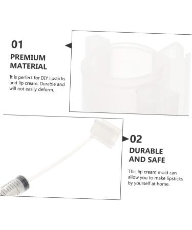  MERRYHAPY MERRYHAPY 1 DIY Lipstick Mold Set Lip Cream Molds Lip Cream Mold DIY Cosmetics Single Hole - Buy Online on GoSupps.com