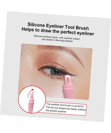 Ipetboom 2pcs Eyeliner Auxiliary Artifact Eye Shadow Makeup Applicators Women Makeup Supplies Guard Comb Miss 15X4.5CMx2pcs Pinkx2pcs - Buy Online on GoSupps.com