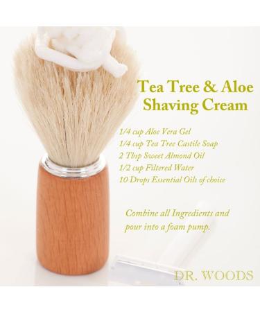 Dr. Woods Tea Tree Castile Soap w/ Organic Shea Butter - 32oz - Buy Online on GoSupps.com