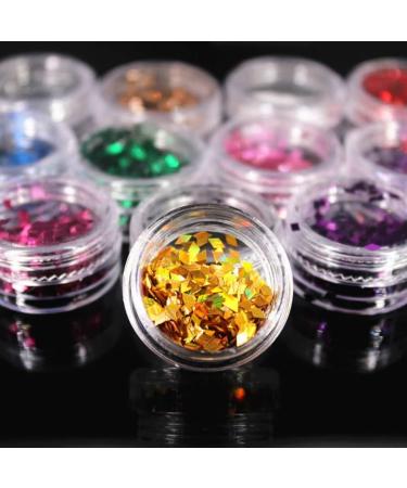 1 Box Silver Nails Gel Nail Polish Gel Polish Set for Manicure Semi Permanent UV Gel Varnish Hybrid Nail Art Trapezoidal - (Color: 4) - Buy Online on GoSupps.com