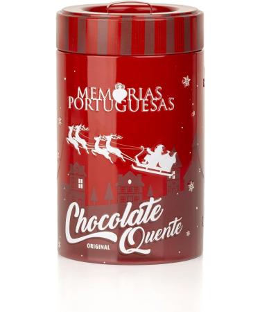 Fifth of Jugais Set of 3 tins of Hot Chocolate 100 g Powder mix Perfect for cold days Full of flavor Ideal chocolate to give as a gift Gourmet product of Portuguese origin - Buy Online on GoSupps.com