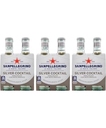 San Pellegrino Silver Soft Drinks Pack of 24 + Tonica Rovere Disposable Glass Bottle 20 cl - Buy Online on GoSupps.com