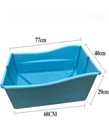 Pet Bath Tub Dog Cat Portable Folding Medicinal Bath Bucket Medium and Small Dog Bath Tub Suitable for Bathroom Outdoors (Pink 98 * 50 * 56CM) Elegant Pink 77*40*29CM - Buy Online on GoSupps.com