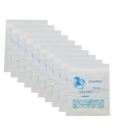 Buy Dental Orthodontic Elastics Rubber Latex Bands - 10 Packs 1000 Pcs Chipmunk 1/8" (5.0oz) - International Shipping Available - Buy Online on GoSupps.com