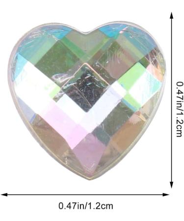 Minkissy 1 Set Nail Drill Nail Gems Stones Gems for Nails Pink Nails with Rhinestones 3d Nail Art Diamond Heart Stones and Crystals Nail Charms Nail Jewels Decor Manicure Acrylic Colorful - Buy Online on GoSupps.com