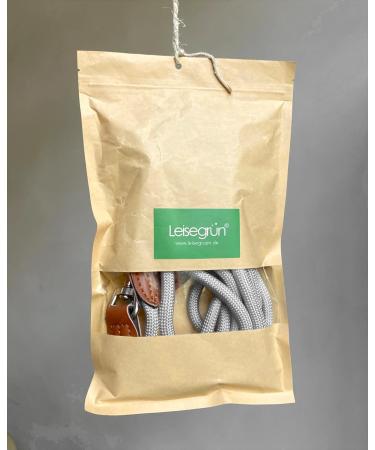 Leitengr n Light Dog Leash for Small Dogs | 3M Adjustable with 2 Carabiners | Lightweight Devon Model in Light Gray - Perfect for International Shipping - Buy Online on GoSupps.com