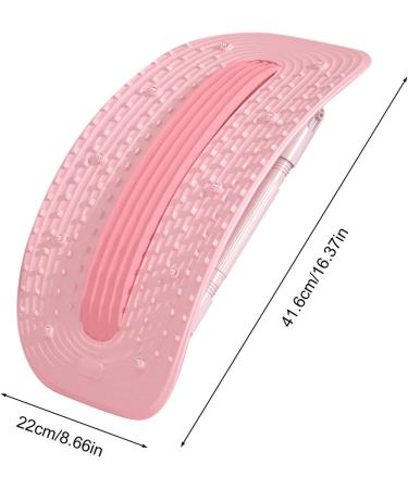 Multi-Stage Lumbar Support & Spine Cracker | Back Extensor for Scoliosis Relief | Magnetic Massage Device - Buy Online on GoSupps.com