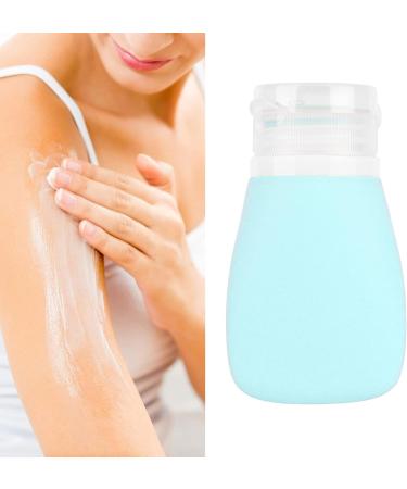 TOPINCN Travel Bottle Food Grade Silicone Empty Bottle for Facial Cleanser Shampoo Conditioner Lotion 60ml Capacity (Green) - Buy Online on GoSupps.com