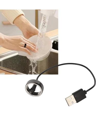 Waterproof Ceramic Smart Ring | BT Connection Health Tracker with Heart Rate Sleep Monitor and More - Universal for Cell Phones (Black No. 22) - Buy Online on GoSupps.com