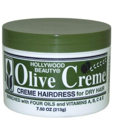 Hollywood Beauty Olive Cream Hairdress  7.5 Ounce