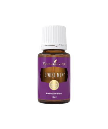 Young Living 3 Wise Men - 15ml - Spiritual Awareness Essential Oil Blend for Peaceful Sleep Relaxation and Meditation - Almond Oil Base Aromatherapy