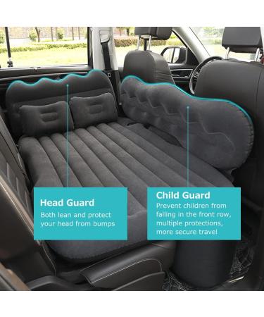 YIWENG Inflatable Travel Mattress for SUV | Flocking Air Bed for Outdoor & Home Use | Portable Sleeping Pad - Buy Online on GoSupps.com