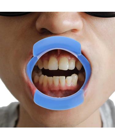 O Lipless Orthodontic Tool Set - Blue Block Device for Mouthguard Teeth, Fun Intraoral Game - Autoclavable Cheek Opener - 2pcs - Buy Online on GoSupps.com