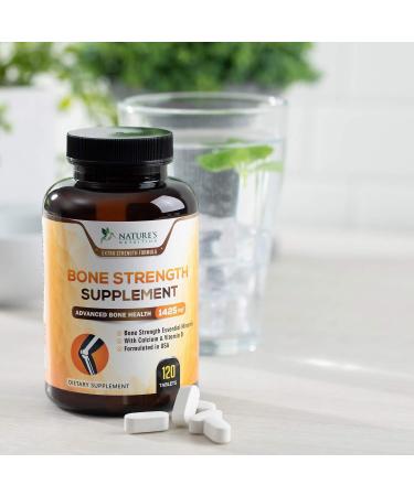 Calcium Supplement with Vitamin D3 & Magnesium for Bone Health - 120 Count Gluten-Free Tablets - Buy Online on GoSupps.com