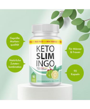 KETO SLIMingo - KETO SLM Capsules for Women & Men | 90 Capsules | International Shipping Available - Buy Online on GoSupps.com