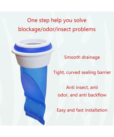 Silicone Sink Drain Trap Adjustable Floor Drain Trap Say Goodbye To Unpleasant Smells In Your House For Toilet Bathroom Shower Floor Drain - Buy Online on GoSupps.com