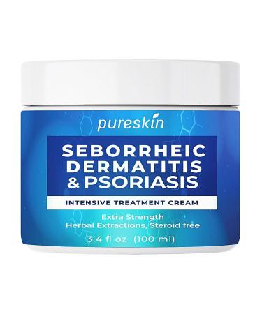 Seborrheic Dermatitis Treatment Cream Intensive Relief Recovery for Itchy Skin & Dry Scalp Folliculitis Treatment Cream Eczema Relief Cream Psoriasis Scalp Treatment Cream 3.4 Oz - Buy Online on GoSupps.com