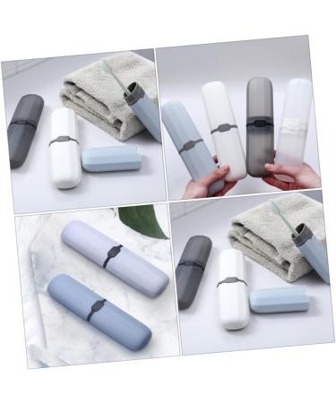 Gogogmy 4-Piece Travel Toothbrush Case Set - Toothpaste & Toothbrush Holder for International Shipping - Buy Online on GoSupps.com