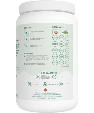 VORST Pea Protein Powder with Multivitamins 900G Vanilla Flavour | Made in Canada | 1 Jar - Buy Online on GoSupps.com