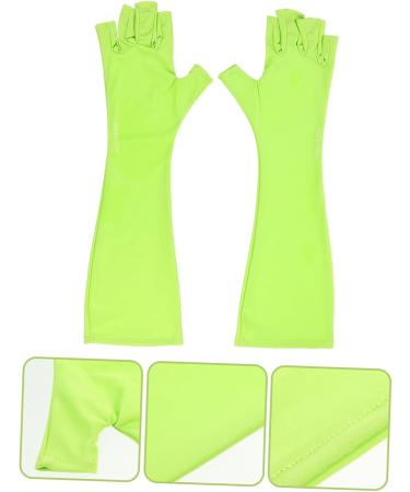 Beatifufu 1 Pair Nail Gloves Manicure Accessories The Gauntlet Nails Supplies Manicure Art Gloves Uv Led Lamps Glove Fingerless Manicure Gloves Glvoes Mj03 Skin Care Manicure Tools Polyester 25X9X0.4CM - Buy Online on GoSupps.com