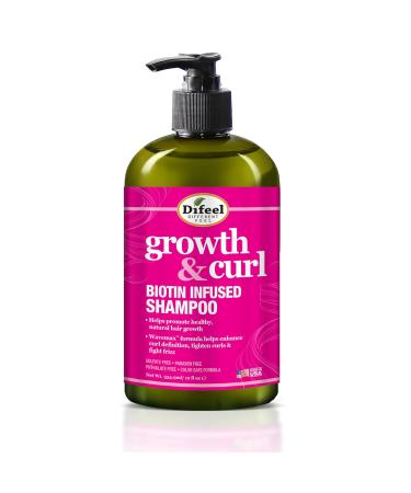 Difeel Biotin Shampoo & Conditioner Gift Set 24oz - Hair Growth Curl Defining Paraben & Sulfate Free - Unisex International Shipping - Buy Online on GoSupps.com