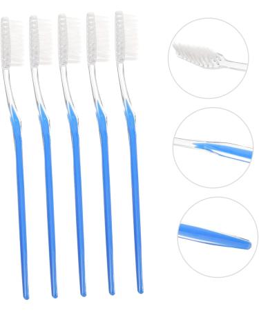 Runrotoo 50 Pack Soft Bristle Toothbrushes | Travel Toothbrush Kit with Disposable Cleaning Brushes | Comfortable Household Use - Buy Online on GoSupps.com