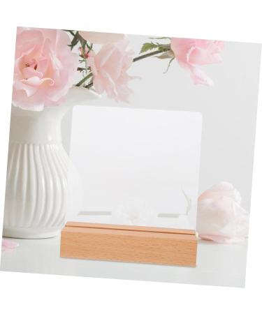 Gatuida Nail Display Board Name Card Stand Nail Tips Display Holder Acrylic Sign Holder False Acrylic Nail Display Holder Manicure Display Frame Fake Nails Boards Earrings Nail Plate Wood - Buy Online on GoSupps.com