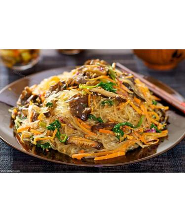 SUNGIVEN Sweet Potato Glass Noodles 14.11oz - Korean Vermicelli Pasta, Fat-Free, Gluten-Free, Additive-Free, Holiday Gift - Buy Online on GoSupps.com