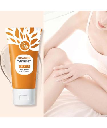 Natural Orange Peeling Gel Orange Exfoliating Brightening Gel Peeling Gel for Face and Body Deep Cleansing and Gentle Skin Care 1 Piece 1 50 g 1er Pack - Buy Online on GoSupps.com
